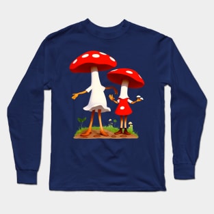 Amanita Friends Long Sleeve T-Shirt